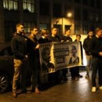 VBJ houdt actie aan Schaarbeeks kraakpand: “Onmenselijkheid moe? Grenzen toe!”