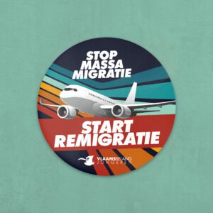 Zelfklever 'Start Remigratie'