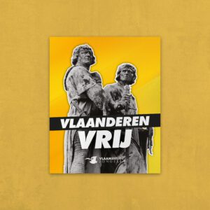 Zelfklever 'Vlaanderen Vrij'
