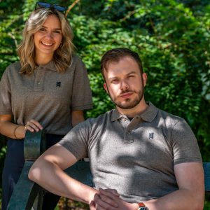 Bruine polo - Sigillum Flandriae x VBJ