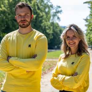 Gele trui - Sigillum Flandriae x VBJ