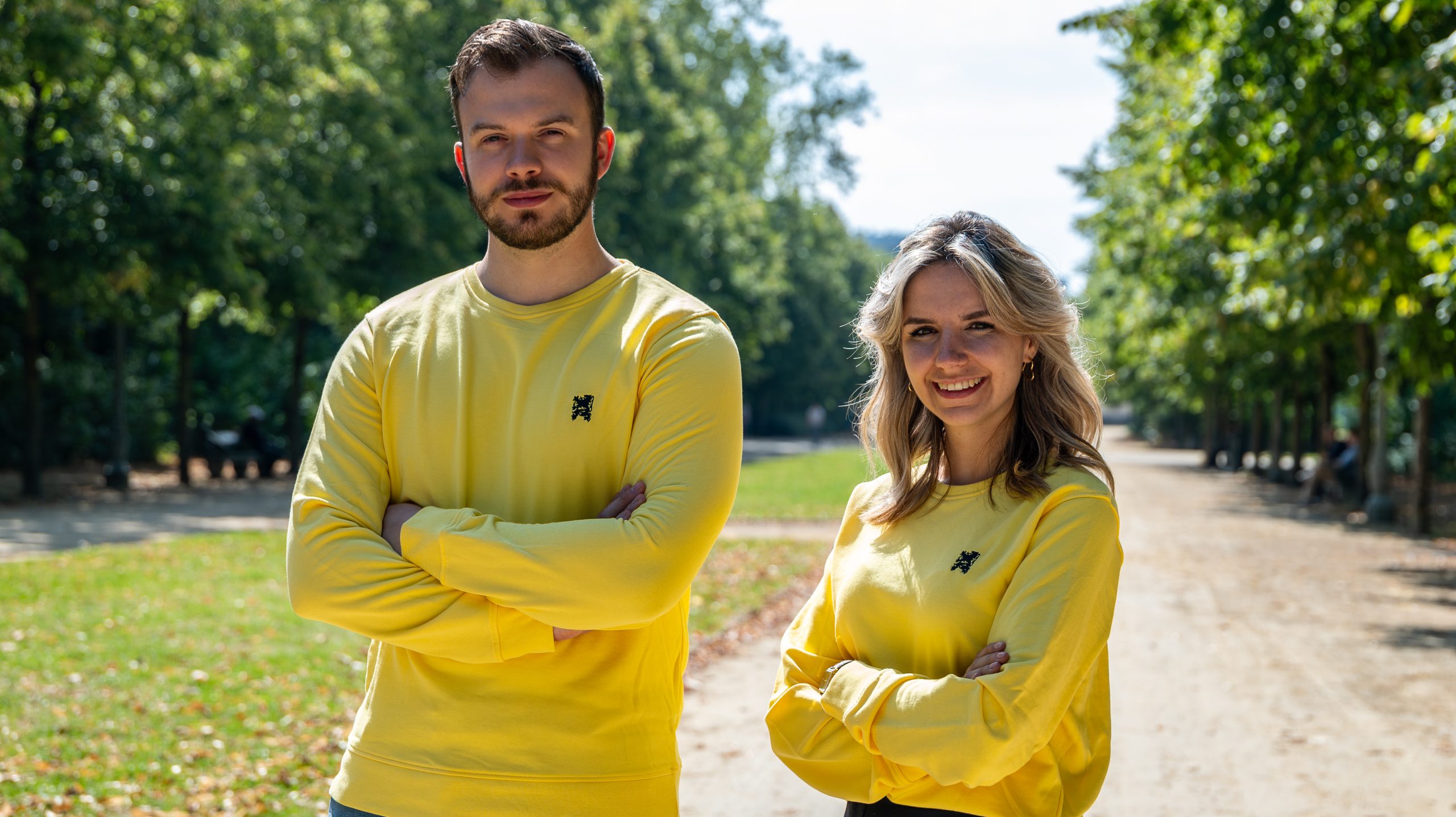 Gele trui - Sigillum Flandriae x VBJ